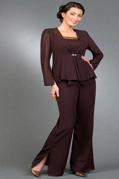 elegant empire mother of the bride pant suits with long sleeves jacket side slit wedding dresses for women lady formal evening gow5280503, Black;red
elegant empire mother of the bride pant suits with long sleeves jacket side slit wedding dresses for women lady formal evening gow5280503, Black;red