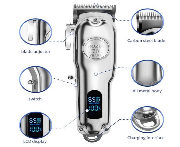 alprofessional salon senior clipper classic metal body salon lcd display 70 year all metal barber hair clipper trimmer1815109
alprofessional salon senior clipper classic metal body salon lcd display 70 year all metal barber hair clipper trimmer1815109