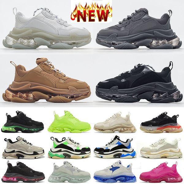 2023 triple s mens women designer shoes platform sneaker clear sole black white grey red pink blue royal neon green mens trainers tennis
2023 triple s mens women designer shoes platform sneaker clear sole black white grey red pink blue royal neon green mens trainers tennis