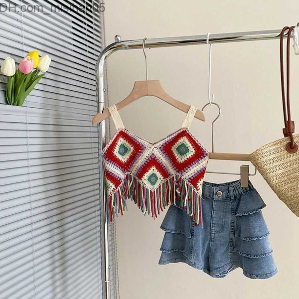 clothing sets clothing sets girls clothes set summer ins fashion cool crop and denim skirt toddler girl clothing s tassel shirt cake z230703, White
clothing sets clothing sets girls clothes set summer ins fashion cool crop and denim skirt toddler girl clothing s tassel shirt cake z230703, White