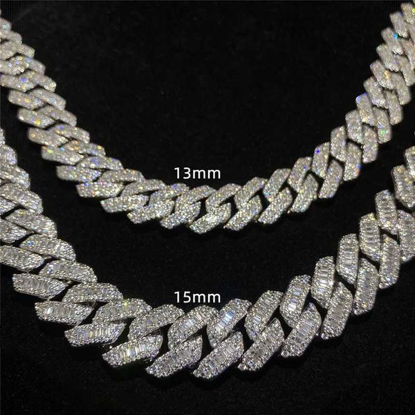hip hop men jewelry baguette diamond miami cuban chain vvs moissanite fashion jewelry 925 sterling silver cuban necklace
hip hop men jewelry baguette diamond miami cuban chain vvs moissanite fashion jewelry 925 sterling silver cuban necklace
