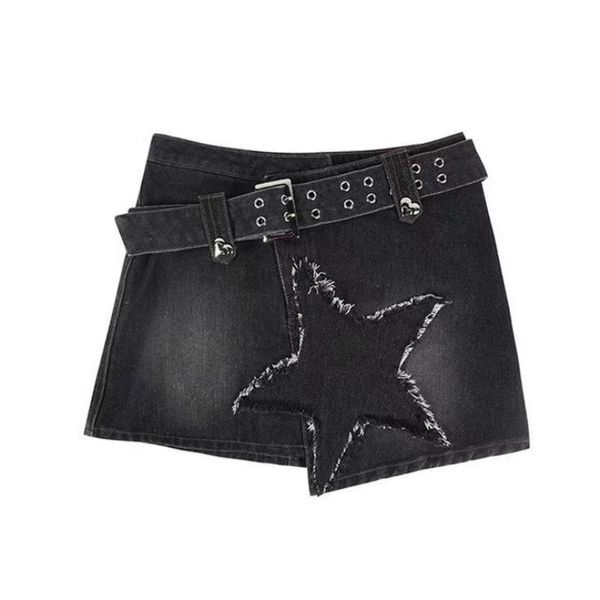 skirts y2k american spice girl star patchwork raw edge cowboy short skirts female summer high waist hip skirt black fashion retro 230701
skirts y2k american spice girl star patchwork raw edge cowboy short skirts female summer high waist hip skirt black fashion retro 230701