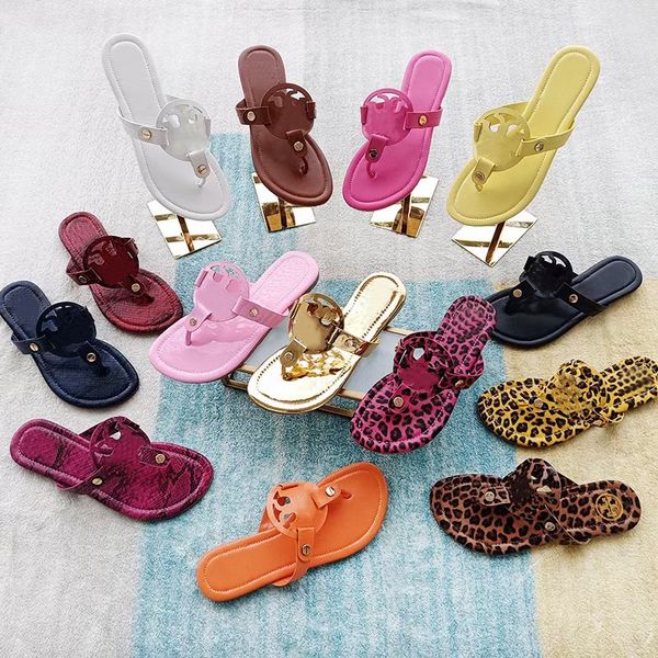 leather slippers luxury women designer shoes leopard print sandals fashion comfortable flip-flops outdoor non-slip beach shoes summer breath, Black
leather slippers luxury women designer shoes leopard print sandals fashion comfortable flip-flops outdoor non-slip beach shoes summer breath, Black