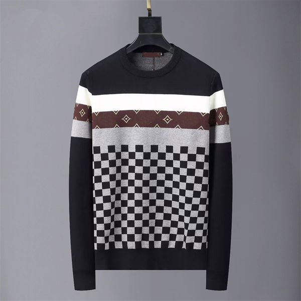 2023 fashion women's pullover brand men's knitwear fall/winter high-end designer knitwear men's classic long-sleeved slim kni, White;black
2023 fashion women's pullover brand men's knitwear fall/winter high-end designer knitwear men's classic long-sleeved slim kni, White;black