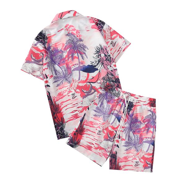 summer flame print miri landscape painting set loose casual suit for men and womenm-3xl, Gray
summer flame print miri landscape painting set loose casual suit for men and womenm-3xl, Gray