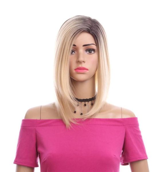 14 inch bobo straight wig side part omber blonde synthetic wig high temperature fiber for women cosplay wigs6091604, Black
14 inch bobo straight wig side part omber blonde synthetic wig high temperature fiber for women cosplay wigs6091604, Black