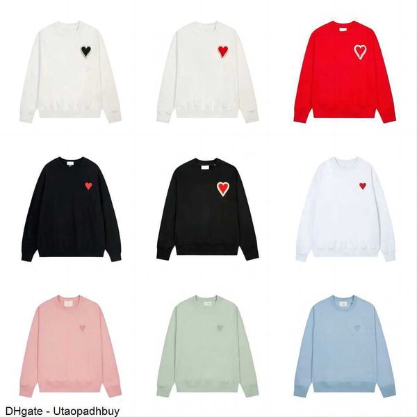hoodie male and female designers amis paris hooded highs quality sweater embroidered red love 2023ss spring round neck jumper couple sweatsh, Black
hoodie male and female designers amis paris hooded highs quality sweater embroidered red love 2023ss spring round neck jumper couple sweatsh, Black