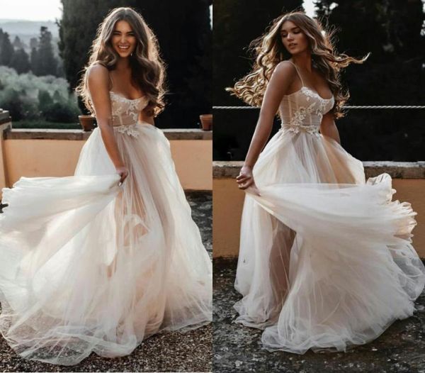 new berta bohemian wedding dresses spaghetti lace appliqued tulle a line beach wedding dress custom made vestidos de novia8000929, White
new berta bohemian wedding dresses spaghetti lace appliqued tulle a line beach wedding dress custom made vestidos de novia8000929, White
