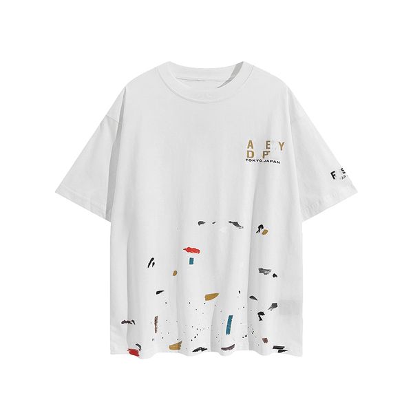 fashion men's t-shirt 2023 galleryis designer luxury men's and women's shirts student short sleeve letter simple round neck p, White;black
fashion men's t-shirt 2023 galleryis designer luxury men's and women's shirts student short sleeve letter simple round neck p, White;black