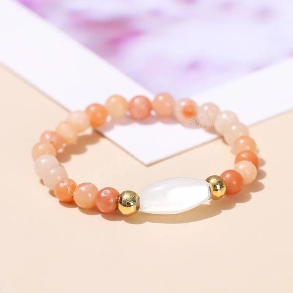 natural stone 3mm small pink aventurine beads shell rice bead finger rings women fashion reiki healing elastic handmade ring, Silver
natural stone 3mm small pink aventurine beads shell rice bead finger rings women fashion reiki healing elastic handmade ring, Silver