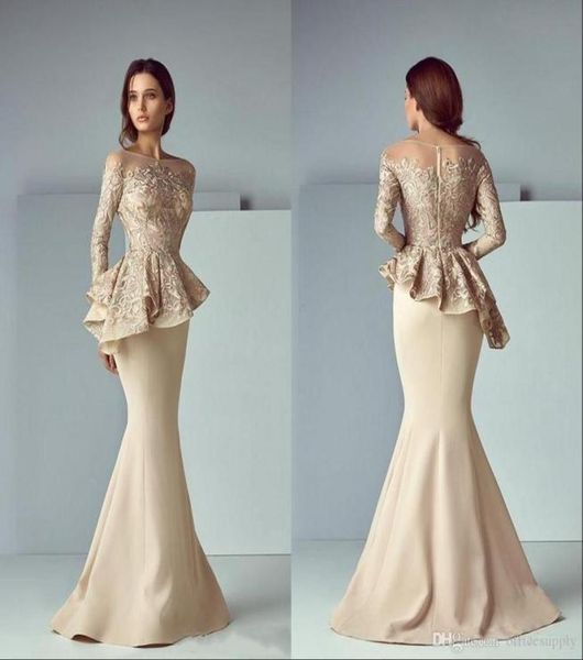 champagne lace stain peplum wear prom party dresses 2020 new sheer neck long sleeve dubai arabic mermaid long evening formal gowns5826038, Black
champagne lace stain peplum wear prom party dresses 2020 new sheer neck long sleeve dubai arabic mermaid long evening formal gowns5826038, Black