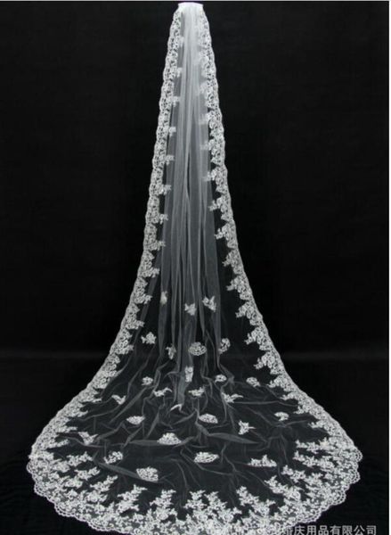 selling real image wedding veils three meters long veils lace applique crystals two layers cathedral length bridal veil2596888, Black
selling real image wedding veils three meters long veils lace applique crystals two layers cathedral length bridal veil2596888, Black