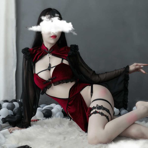 set womens demon cosplay costumes lingerie erotic costume for see through love live cosplay anime clubwear maid dresshkd230703, Black;white
set womens demon cosplay costumes lingerie erotic costume for see through love live cosplay anime clubwear maid dresshkd230703, Black;white