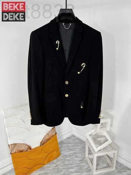 men's suits & blazers designer spring business casual black suit jacket men luxury fashion slim fit office man blazer singlebreasted ja, White;black
men's suits & blazers designer spring business casual black suit jacket men luxury fashion slim fit office man blazer singlebreasted ja, White;black