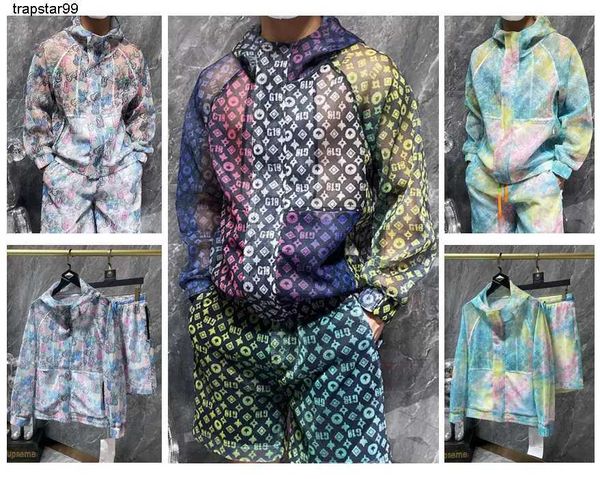 designer tracksuit brand printed clothing fashion hoodies suit men's and women's same breathable sunscreen clothing, Gray
designer tracksuit brand printed clothing fashion hoodies suit men's and women's same breathable sunscreen clothing, Gray