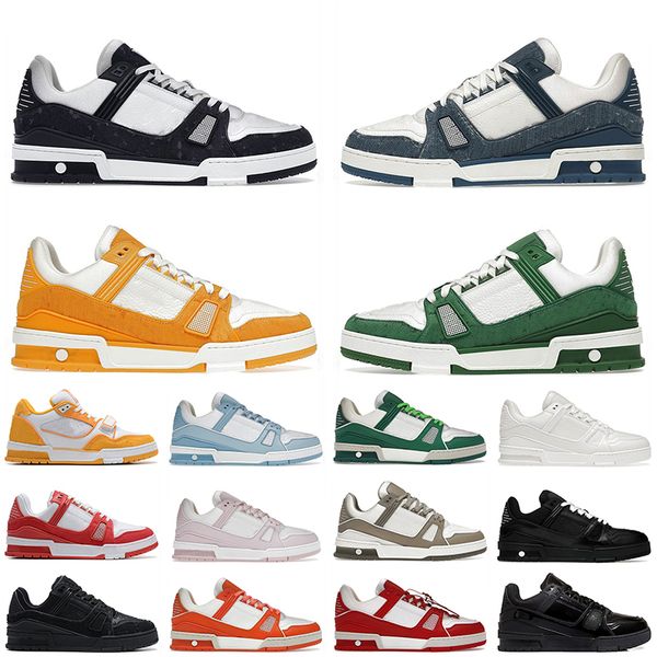 2023 luxury trainer low casual designer shoes abloh monogram denim velcro strap signature yk yayoi kusama calfskin white black pink platform
2023 luxury trainer low casual designer shoes abloh monogram denim velcro strap signature yk yayoi kusama calfskin white black pink platform