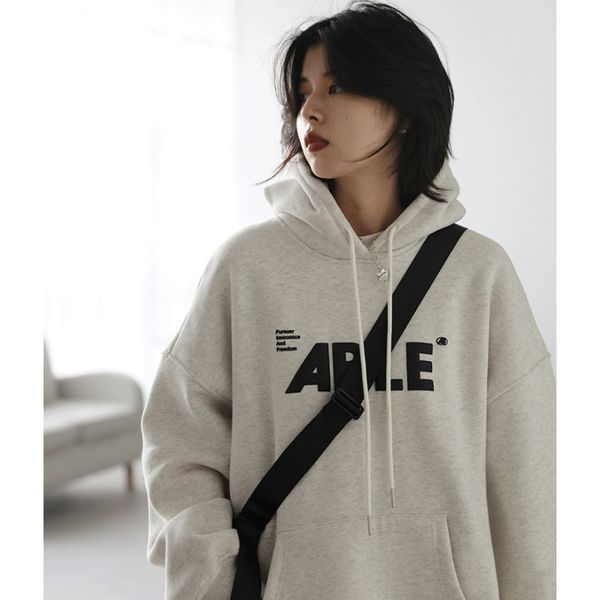 women s hoodies sweatshirt clothing grey baggy thicken chic pullover pocket letter printing sweatshirt lazy casual raglan sleeves hoodie 202, Black
women s hoodies sweatshirt clothing grey baggy thicken chic pullover pocket letter printing sweatshirt lazy casual raglan sleeves hoodie 202, Black