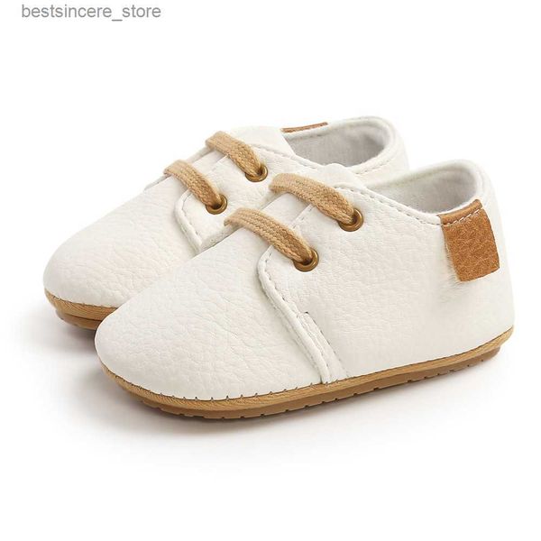 newborn baby shoes retro simplicity solid color leather rubber sole non-slip flat toddler shoes zapatos de bebe moccasins l230522
newborn baby shoes retro simplicity solid color leather rubber sole non-slip flat toddler shoes zapatos de bebe moccasins l230522