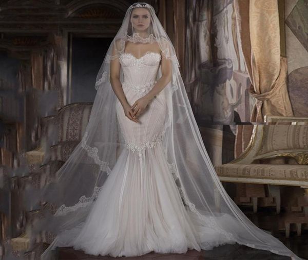 classic mermaid wedding dress sweetheart sleeveless strapless 3d lace appliques sequins beaded floor length lace ruffles bridal go6323639, White
classic mermaid wedding dress sweetheart sleeveless strapless 3d lace appliques sequins beaded floor length lace ruffles bridal go6323639, White