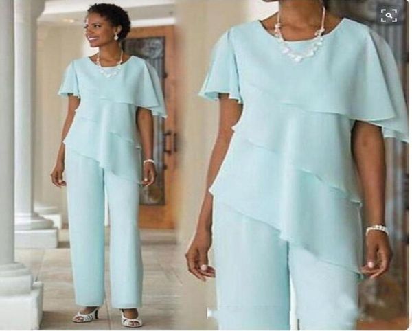 new mother pants suits wedding guest dress chiffon short sleeve tiered mother of bride pant suits trousers ba69657537817, Black;red
new mother pants suits wedding guest dress chiffon short sleeve tiered mother of bride pant suits trousers ba69657537817, Black;red