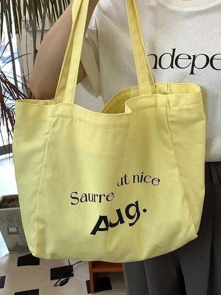 french design ins cream yellow girls commuter letter work large capacity shoulder bag tote zipper women
french design ins cream yellow girls commuter letter work large capacity shoulder bag tote zipper women