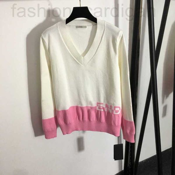 women's sweaters designer 2022 brand knits sweater designer with letters pattern milan runway crop shirt high end v-neck long sleeve e, White;black
women's sweaters designer 2022 brand knits sweater designer with letters pattern milan runway crop shirt high end v-neck long sleeve e, White;black