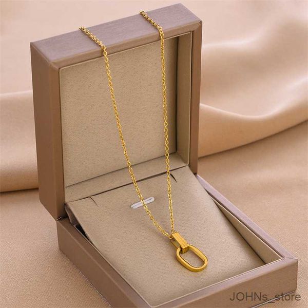 pendant popular ring stainless steel pendant necklace women's retro style gothic geometric simple gold vintage jewelry r230703, Silver
pendant popular ring stainless steel pendant necklace women's retro style gothic geometric simple gold vintage jewelry r230703, Silver