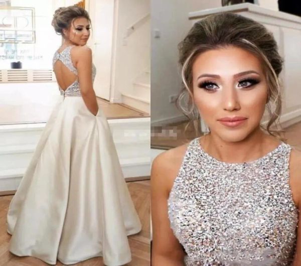 2023 beaded prom dresses with pockets satin sleeveless floor length crystals custom made ruched pleats evening gown formal occasion wear ves, Black
2023 beaded prom dresses with pockets satin sleeveless floor length crystals custom made ruched pleats evening gown formal occasion wear ves, Black