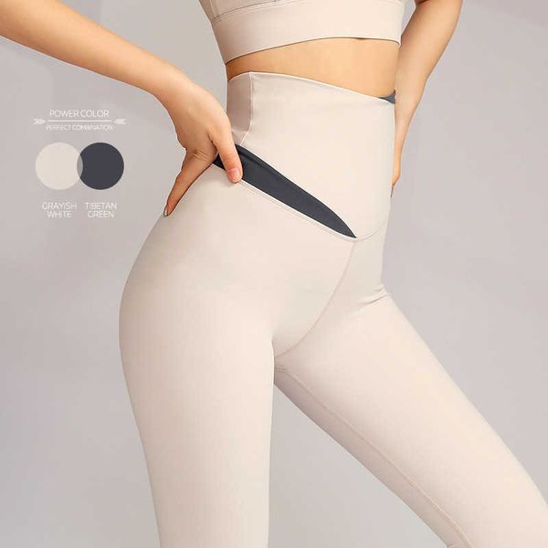 new fitness suit yoga pants color matching tight high waist peach hip pants large yoga suit women, White;red
new fitness suit yoga pants color matching tight high waist peach hip pants large yoga suit women, White;red