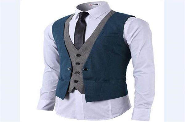 wangyandress blue grey groom wear wedding vests custom v neck single breasted men vest european and american style groom vests2439219, Black
wangyandress blue grey groom wear wedding vests custom v neck single breasted men vest european and american style groom vests2439219, Black