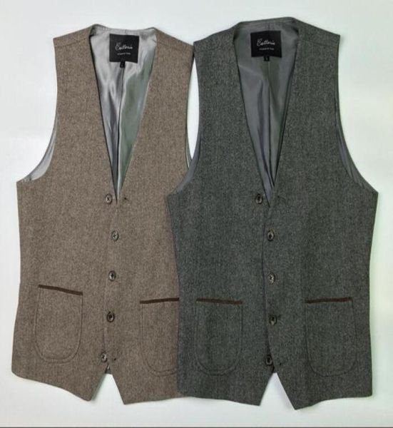 2019 farm country groom vests for wedding party brown gray vest slim fit mens vests custom made wool herringbone tweed groom wear2648993, Black
2019 farm country groom vests for wedding party brown gray vest slim fit mens vests custom made wool herringbone tweed groom wear2648993, Black