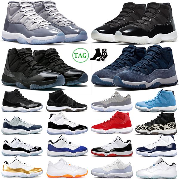 11s 11 basketball shoes for men women cool grey cherry gamma blue 25th anniversary cap and gown bred georgetown mens trainers outdoor sports
11s 11 basketball shoes for men women cool grey cherry gamma blue 25th anniversary cap and gown bred georgetown mens trainers outdoor sports