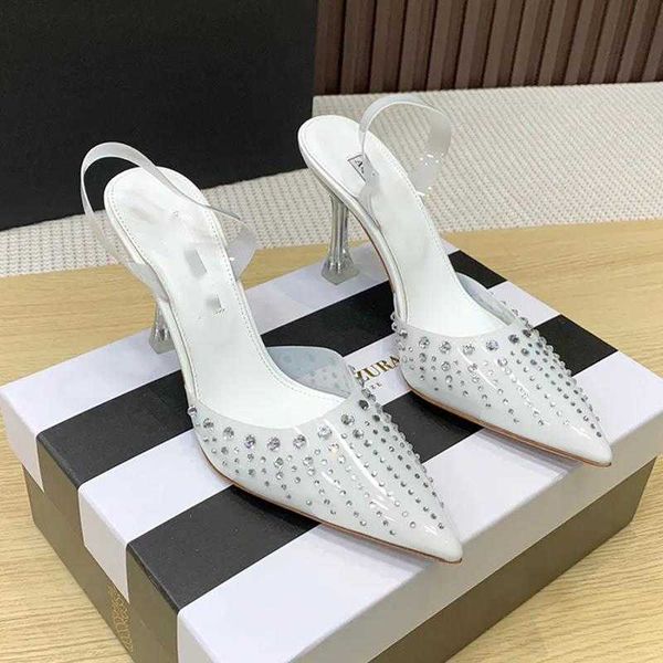 crystal-embellished pvc pumps shoes spool stiletto heels sandals women's rhinestone decoration luxury designers dress shoe evening slin, Black
crystal-embellished pvc pumps shoes spool stiletto heels sandals women's rhinestone decoration luxury designers dress shoe evening slin, Black