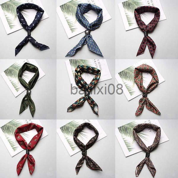 scarves 60*60cm silk men's ladies boys girls women small square designer scarf men luxury cessories ascot cravat ties cravat j230703, Blue;gray
scarves 60*60cm silk men's ladies boys girls women small square designer scarf men luxury cessories ascot cravat ties cravat j230703, Blue;gray