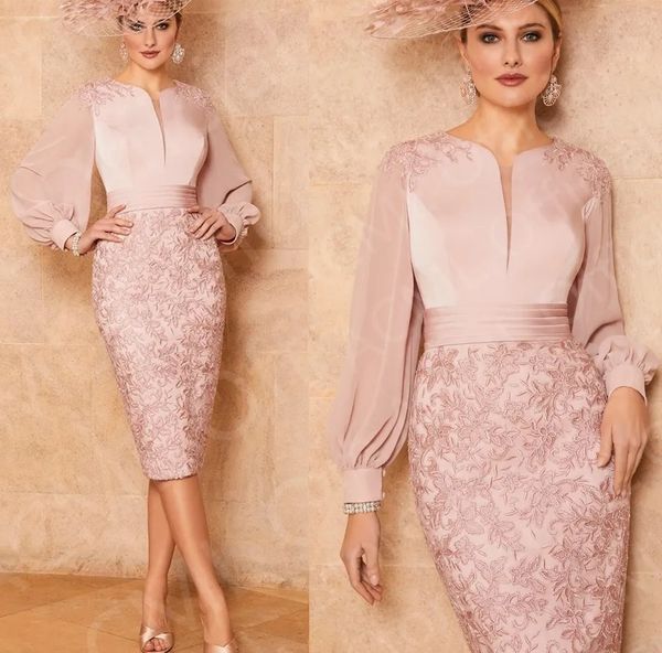 elegant cloumn mother of the bride dress o-neck long puffy sleeves lace appliques tea length satin wedding guest gowns vestido de festa plus, Black;red
elegant cloumn mother of the bride dress o-neck long puffy sleeves lace appliques tea length satin wedding guest gowns vestido de festa plus, Black;red