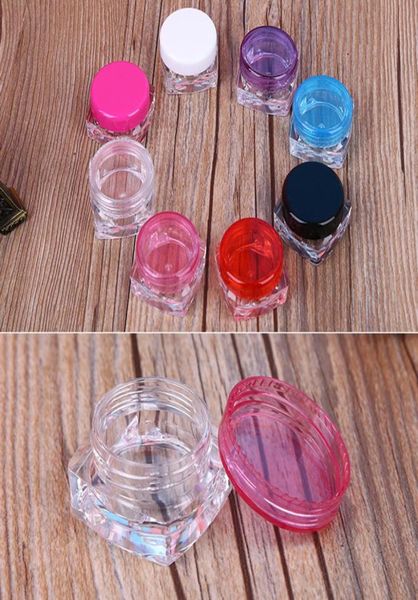 100pcslot travel cosmetic sample containers 3g plastic pot jars cosmetic container travel sample case 10 colors4366176
100pcslot travel cosmetic sample containers 3g plastic pot jars cosmetic container travel sample case 10 colors4366176