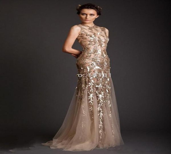 2019 krikor jabotian new arrival evening dresses mermaid sheer crew gold applique evening gowns tulle prom dresses9743405, Black;red
2019 krikor jabotian new arrival evening dresses mermaid sheer crew gold applique evening gowns tulle prom dresses9743405, Black;red