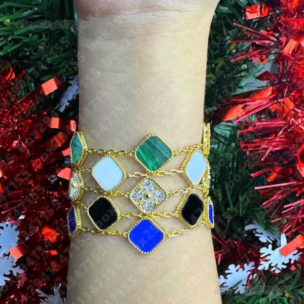fashion classic 4/4 leaf clover bracelet 18k gold onyx shell mother of pearl women girls wedding mother's day jewellery women gifts, Golden;silver
fashion classic 4/4 leaf clover bracelet 18k gold onyx shell mother of pearl women girls wedding mother's day jewellery women gifts, Golden;silver