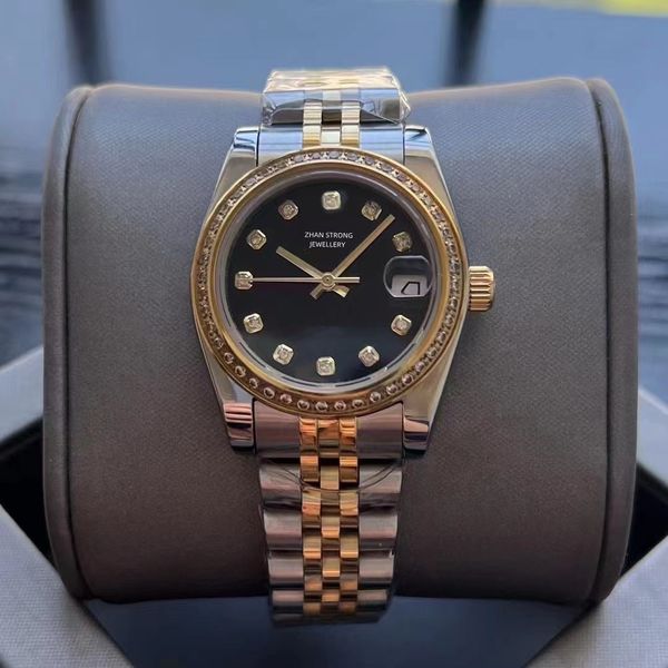 silver gold women watch automatic movement 31mm diamond iced out classic designer stainless steel strap mechanical woman wristwatch lovers l, Slivery;golden
silver gold women watch automatic movement 31mm diamond iced out classic designer stainless steel strap mechanical woman wristwatch lovers l, Slivery;golden