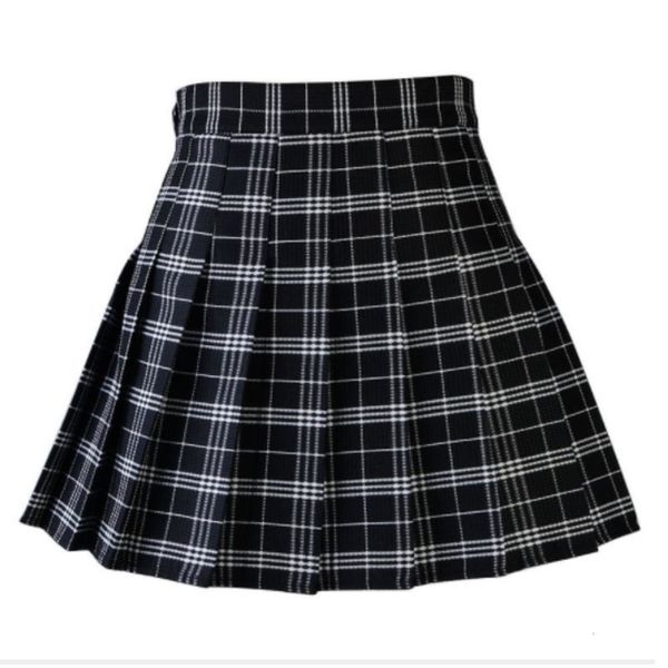 skirt casual plaid skirt girls high waist pleated a line fashion uniform with inner shorts 230701, Black
skirt casual plaid skirt girls high waist pleated a line fashion uniform with inner shorts 230701, Black