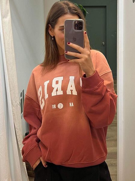 men s hoodies sweatshirts paris for women fashion letter print pullovers vintage female loose sweatshirt 2023 autumn winter clothes 230701, Black
men s hoodies sweatshirts paris for women fashion letter print pullovers vintage female loose sweatshirt 2023 autumn winter clothes 230701, Black