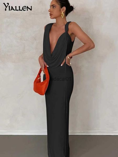 yiallen autumn new female street shooting fashion vcollar dress 2022 sleeveless long dress's female trendy streetwear l230621, Black;gray
yiallen autumn new female street shooting fashion vcollar dress 2022 sleeveless long dress's female trendy streetwear l230621, Black;gray