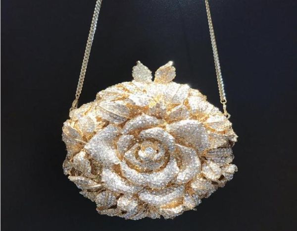 luxury wedding clutch women prom party diamond crystal flower handbags bride purse evening bags5290006, Black
luxury wedding clutch women prom party diamond crystal flower handbags bride purse evening bags5290006, Black