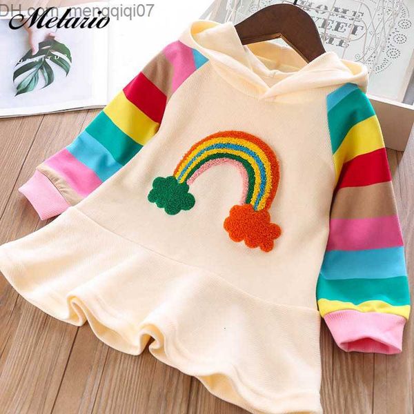 girl's dresses girl's dresses melario girls dress autumn long sleeve rainbow striped princess dresses for girl kids dress casual c, Red;yellow
girl's dresses girl's dresses melario girls dress autumn long sleeve rainbow striped princess dresses for girl kids dress casual c, Red;yellow