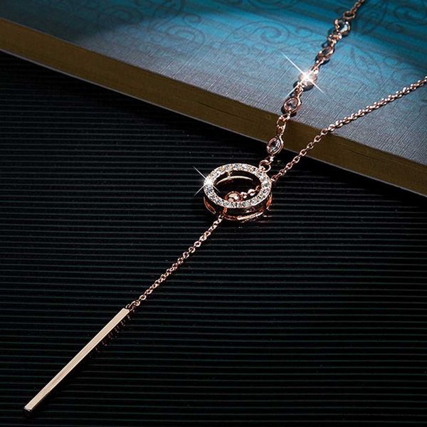 pendant new in high-quality stainless steel necklace for women simple adjustable circle pendant wedding gift jewelry r230829, Silver
pendant new in high-quality stainless steel necklace for women simple adjustable circle pendant wedding gift jewelry r230829, Silver