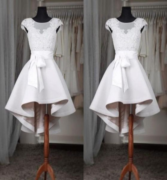 gorgeous short front long back prom dresses short sheer crew neck capped sleeves lace appliques high low graduation party gown1638537, Black
gorgeous short front long back prom dresses short sheer crew neck capped sleeves lace appliques high low graduation party gown1638537, Black