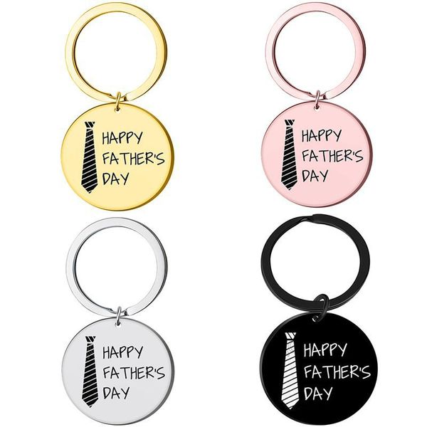 stainless steel keychain tie pattern round pendant keychain father's day gift keyring key chains 28mm, Silver
stainless steel keychain tie pattern round pendant keychain father's day gift keyring key chains 28mm, Silver