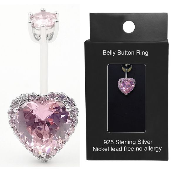 navel bell button rings 925 sterling silver heart belly button rings for women blue pink cz navel barbell studs screw navel bars body pierci
navel bell button rings 925 sterling silver heart belly button rings for women blue pink cz navel barbell studs screw navel bars body pierci
