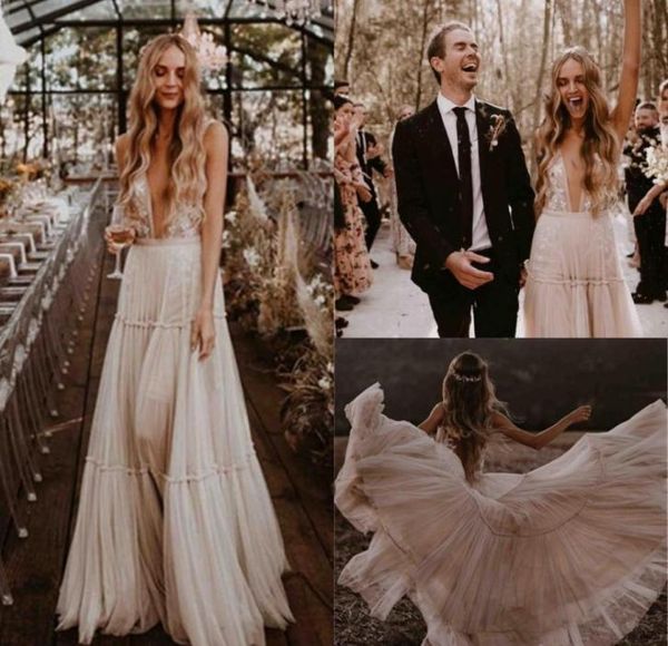 boho wedding dresses 2019 a line backless lace country garden beach church formal bride bridal gowns custom made plus size2545123, White
boho wedding dresses 2019 a line backless lace country garden beach church formal bride bridal gowns custom made plus size2545123, White