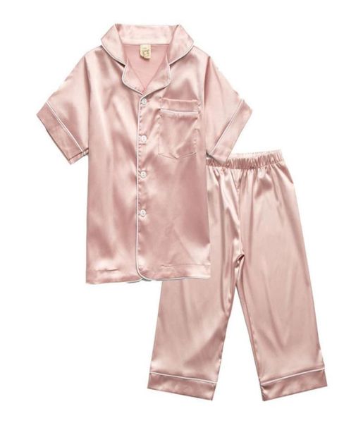 children silk pajamas kids summer pyjamas set for girls boys 2020 toddler home sleepwear clothes teens nightwear clothing t2009015263783, Blue;red
children silk pajamas kids summer pyjamas set for girls boys 2020 toddler home sleepwear clothes teens nightwear clothing t2009015263783, Blue;red